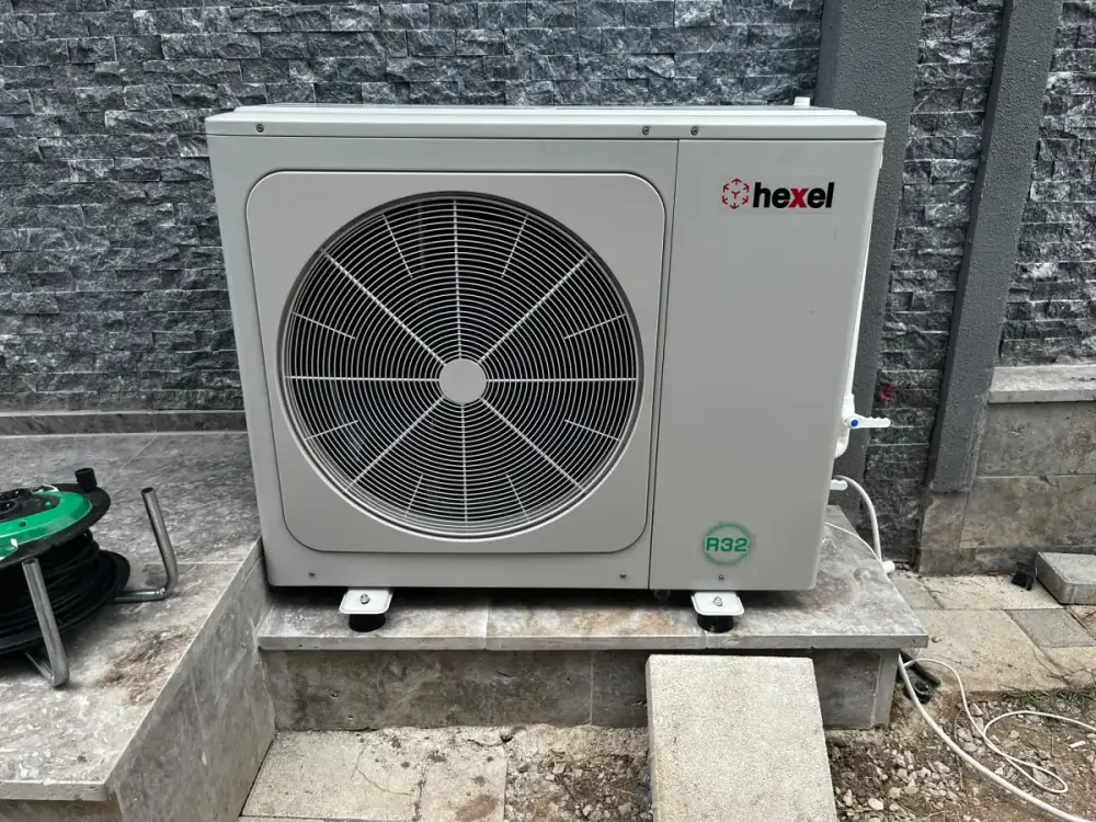Hexel R32 ısı pompası kurulumu — Antalya referans
